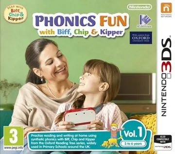Phonics Fun with Biff, Chip & Kipper Vol. 1 (Europe) (En,Fr,De,Es,It,Pt) box cover front